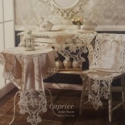 tablecloth guipure velvet caprice