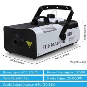 Fog Machine 1500W