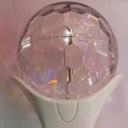 crystal majic ball light