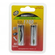 battery AA rechargeable sunnybatt AA-1100ma