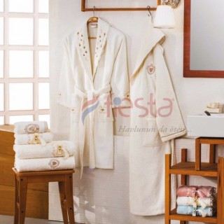 Embroidery Bamboo Towel Set