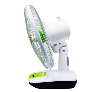 Rechargeable And Electric Table Fan 12 Inches With LED Light - Vidasi Model WD-247 WD-247S