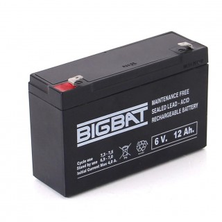 باتری 6 ولت 12 آمپر battery 6amp