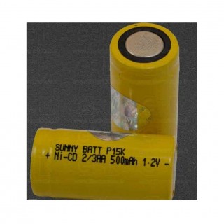 Battery 2/3 AA sunnybatt 500ma